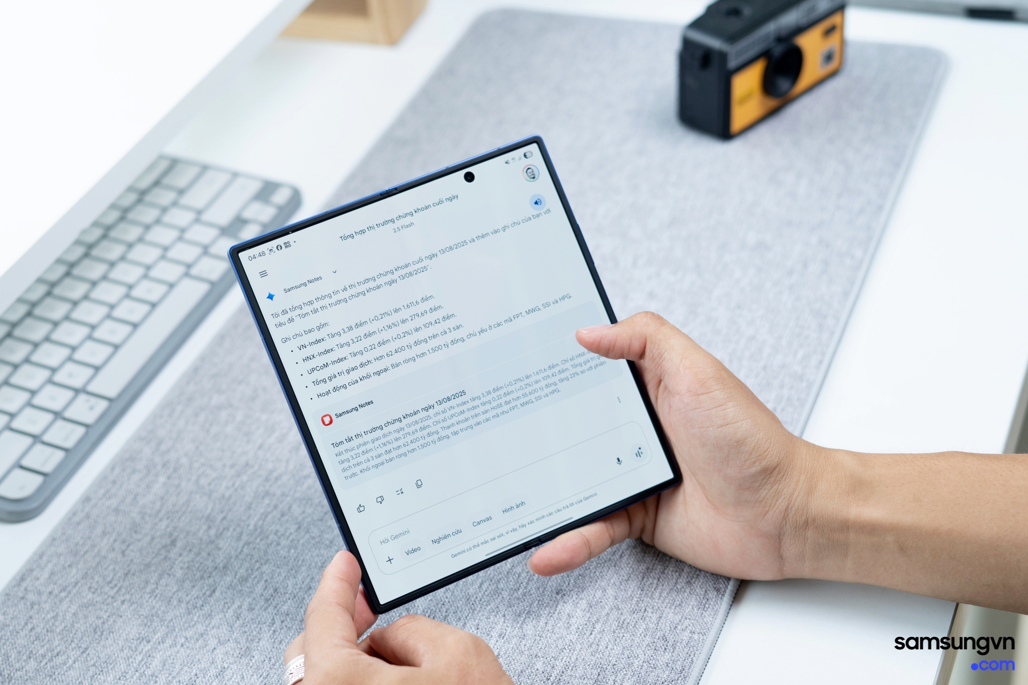 Nếp gấp màn hình trên Galaxy Z Fold8 mới sẽ thuộc loại ít nhìn thấy nhất?