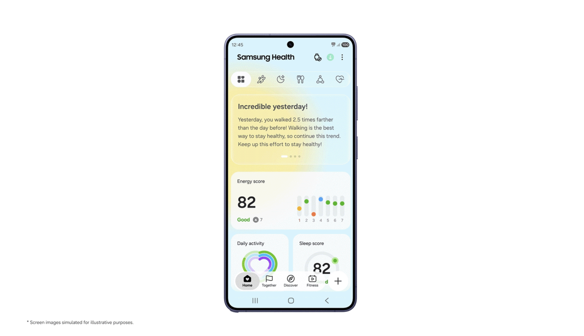Samsung cập nhật ứng dụng Samsung Health với loạt tính năng mới