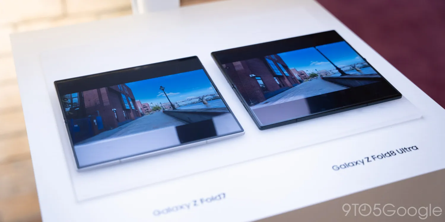 Màn hình của Galaxy Z Fold8 | Fold8 Ultra đều trang bị lớp phủ chống phản chiếu