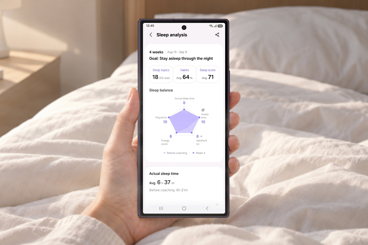 Samsung cập nhật Samsung Health: cải thiện Huấn luyện giấc ngủ, tích hợp Strava ...
